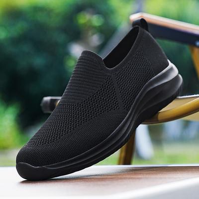 Новейшая мужская обувь из дышащей сетки, летняя легкая походная обувь для ходьбы, повседневные туфли для вождения, мужские мокасины