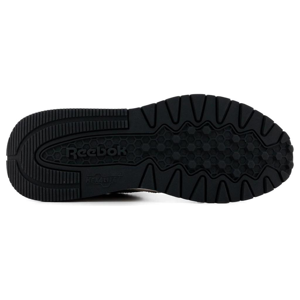 Reebok Classic Leather Low Top Running Shoes Unisex Sneakers Brown Black 100074407