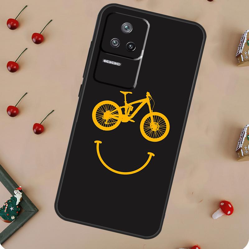 Cycling Bike Case For POCO F5 Pro M6 X3 X5 X6 Pro F3 M5s Xiaomi Mi 13 14 Pro 13T 11T 12T 12 Lite Cover
