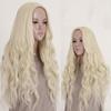 Talos Women Long Fashion Blonde Wavy Curly Full Wig Cosplay Party Princess Hair Style