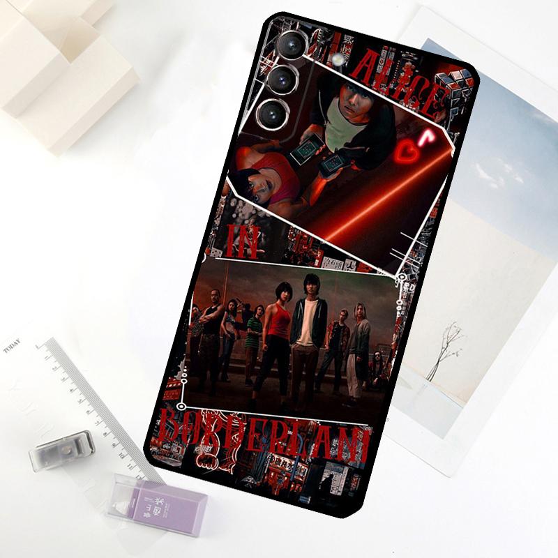 Чехол для телефона Alice in Borderland для Samsung Galaxy S25 S24 S23 S22 S21 S20 Ultra S9 S10 Plus S23 FE S24 FE