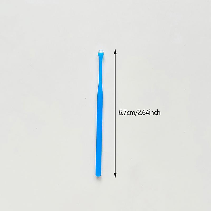 10 шт./кор. стоматологический одноразовый микроаппликатор, кисточка, палочка, аппликатор с клеевым наконечником для зубной коронки, фарфорового винира, стоматология