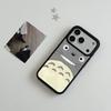 Чехол для телефона T-Totoro C-Cute Anime для IPhone 17 Air 16 15 14 Plus 13 12 11 Pro Max Двухцветный Жесткий ПК Модный Защитный Чехол