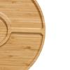 Bamboos Tea Tray Thickened Tea Platter Water‑proof Serving Plate  Dried‑fruits Holding