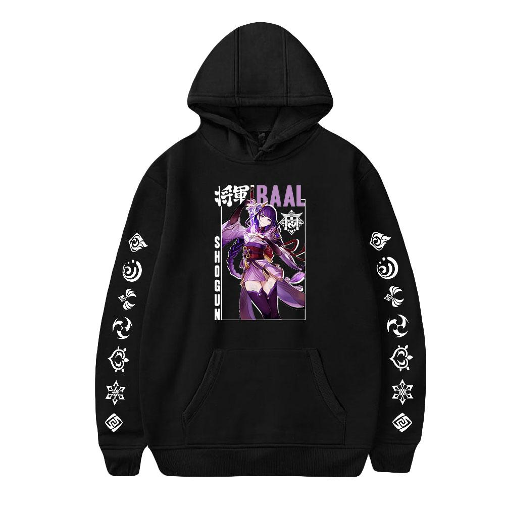 Мужские и женские толстовки Genshin Impact Anime Hoodies Autumn Casual Pullover Sweats Hoodie Fashion Hip Hop Sweatshirt Clothes