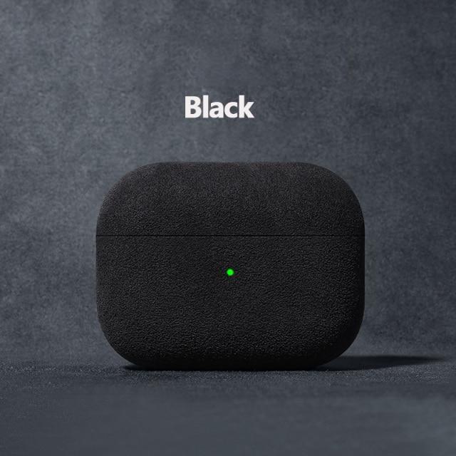 For Apple AirPods Pro Case Italian Alcantara Luxury Leather Protective Cover for AirPods Pro Bluetooth Earphone Cases