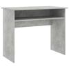VidaXL Desk Concrete Grey 90x50x74 Cm Chipboard
