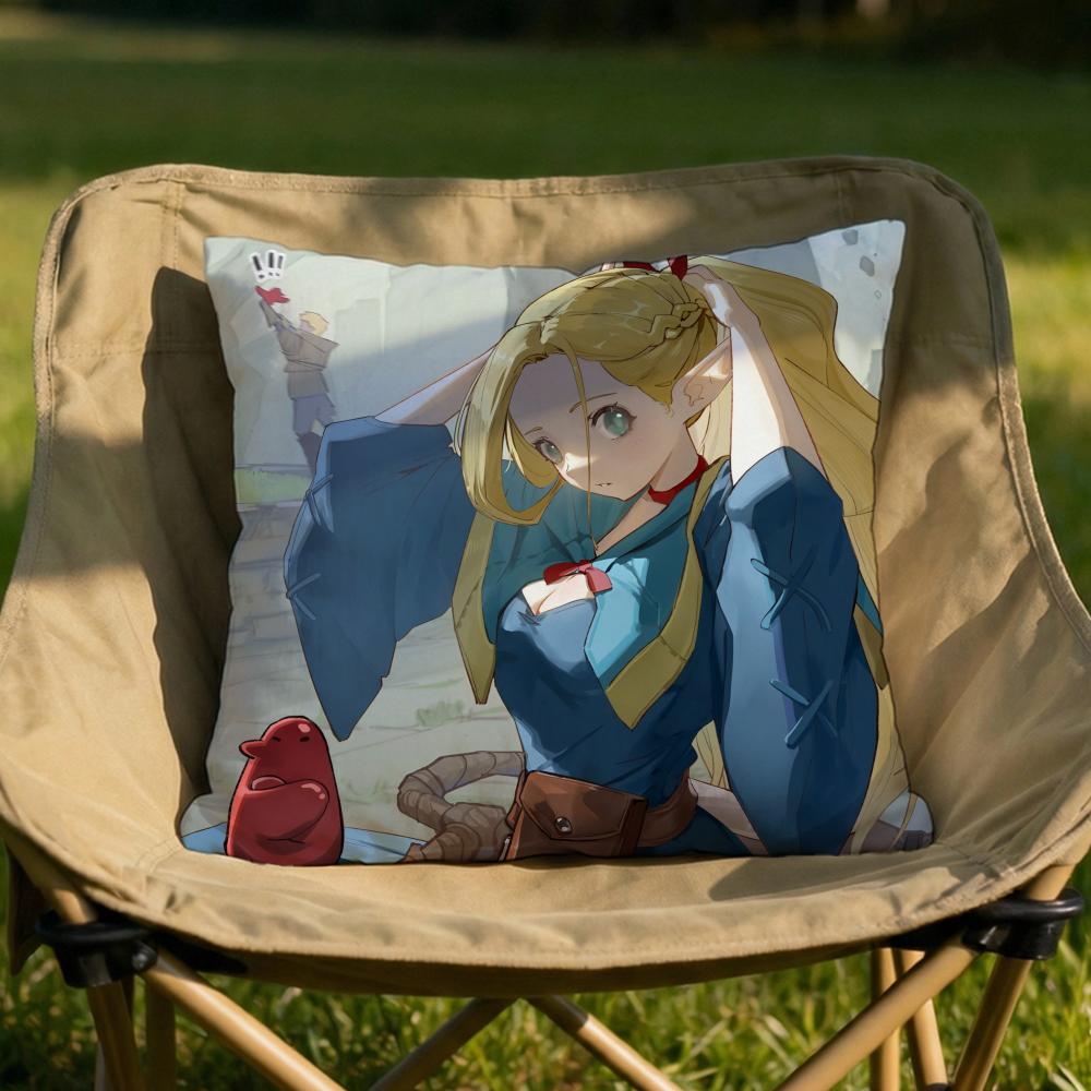 Anime MMarcille Donato Cushion Cover Soft Reversible Durable Pillow Cover MultiScene Use for Home Car Daily Comfort