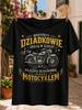 Polish Grandfathers Ride Motorcyclesvintage Bike Chess Piece And Gold Weathered Typography Unisex  Unisex All Tshirt