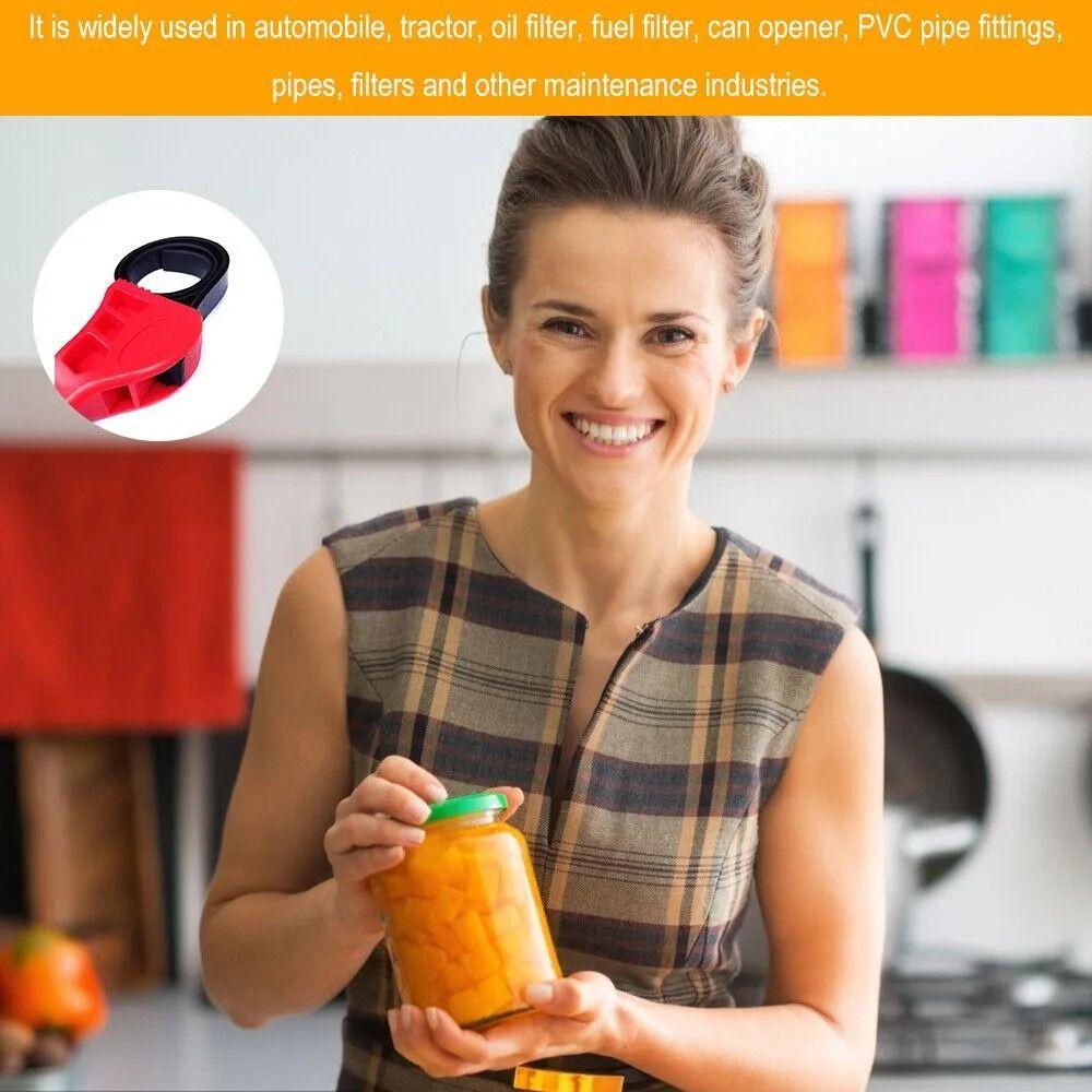 Резиновый ремешок гаечный ключ консервный нож съемник масляного фильтра ременной ключ инструмент для разборки картриджа