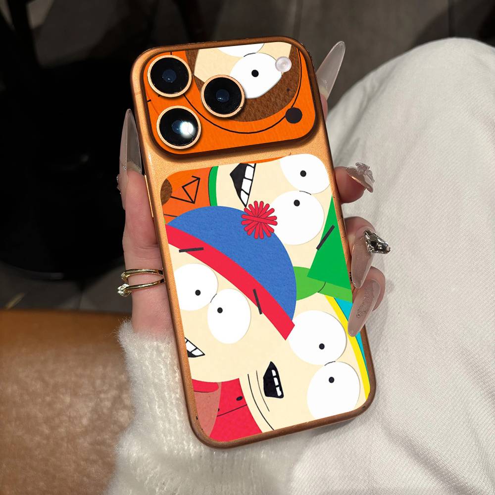 Милый Мультяшный Wrap Стикер South Park для IPhone17 Pro/17pro Max Наклейка на Телефон Skin Задний Защитный Чехол Пленка Полное Покрытие