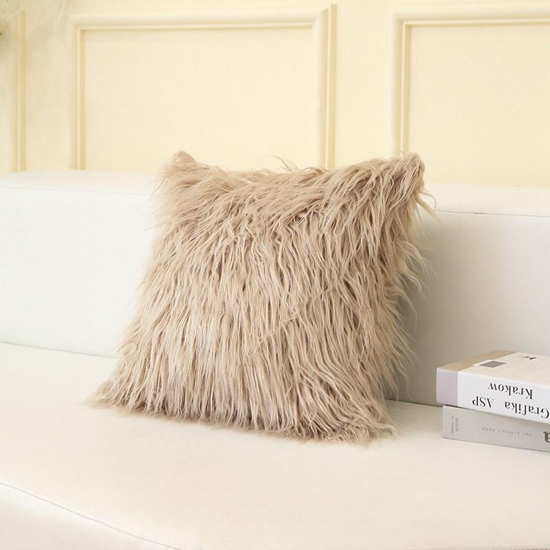 Plush Decor fluffy Pillow Cushion Cover