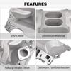 Прокладка впускного коллектора с воздушным зазором 318 340 360 для Chrysler Dodge Challenger 318 360 5.2L Small Block