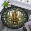 Prehistoric Dinosaur Kingdom Round Area Rug Under Office Chairs Bedroom Living Room Home Decor