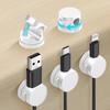 Lasocy Cable Holder, Magnetic Cable Clips, Smooth Adjustment, Desk, Car Wiring Organization, Cable Fixation, Strong Adhesive, Cable Hooks, Cord
