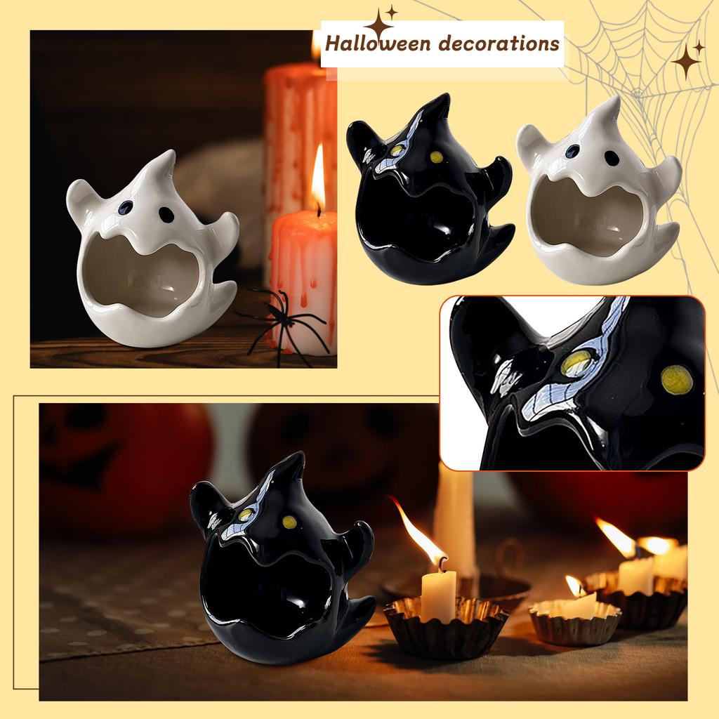 Фигурный подсвечник Вечеринка Хэллоуин Скульптура Подсвечник Украшение
