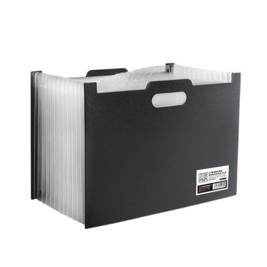 Accordion File Folder Expanding Vertical File Organizer 13 Pockets Folder with Colored