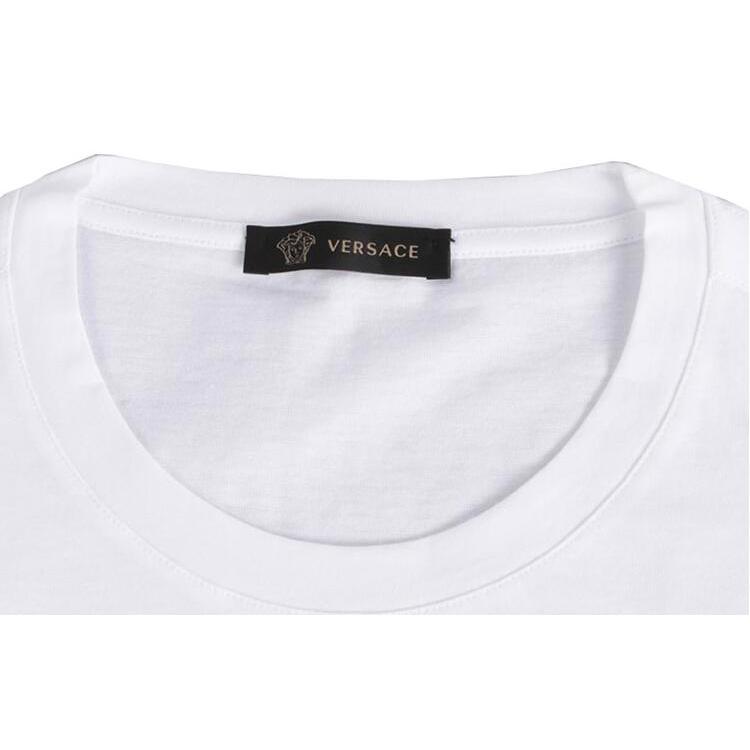 VERSACE T-Shirts Men's Crew Neck Moderate Straight Fit A78965-A224620-A911