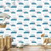Cars and animals wallpaper for living room and bedroom 50x1000