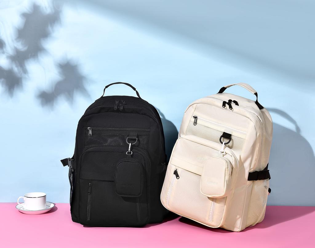 [RAKEE] Легкий деловой рюкзак, большой вместимости, многофункциональный, цвет белый