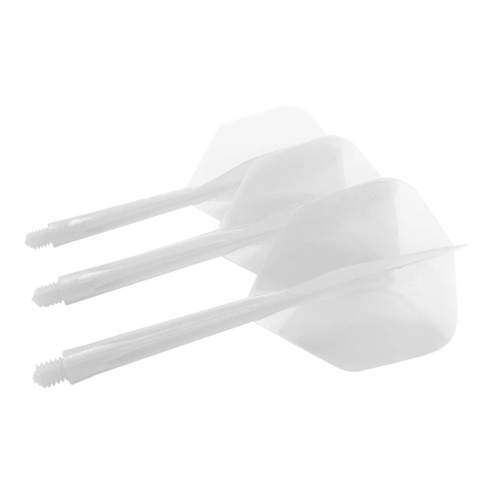 6/3Pcs 2BA Integrated Dart Flights Shaft Anti-Fall Professional Transparent Plastic Flights and Shafts Dart Accessories Kit