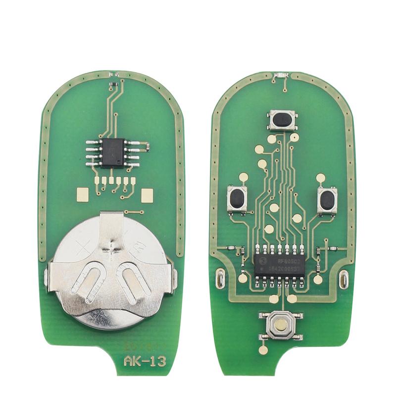 KEYYOU NHVWB1U523 KOBUTAH2T For Honda Civic Pilot Accord 2003 2004 2005 Remote Control Car Key Fob 315/433MHz Keyless Entry Key