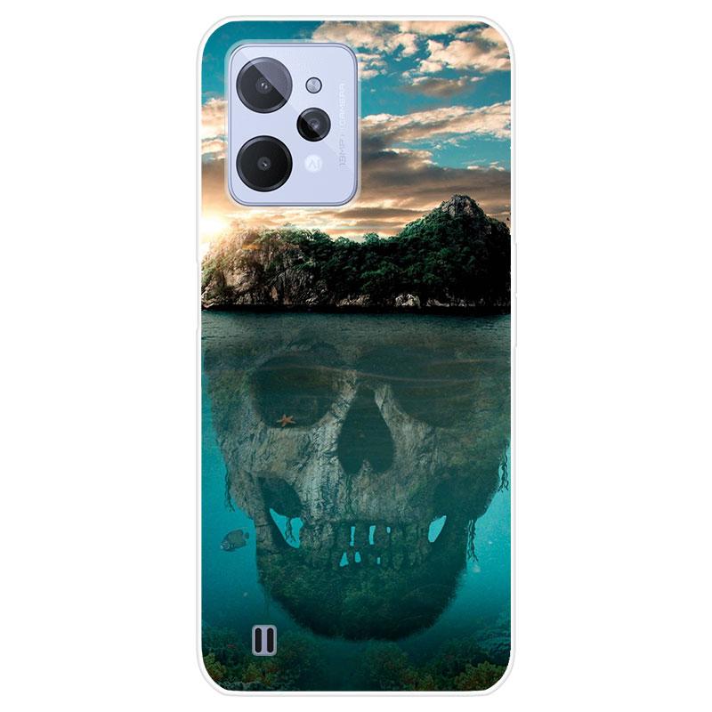 Для Realme C31 C 31 RealmeC31 чехол Мягкая силиконовая задняя крышка модный чехол для телефона с мультяшным рисунком