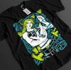 Anime Jojos Bizarre Adventure Dio Joseph Graphic Black Tshirt Size S4XL