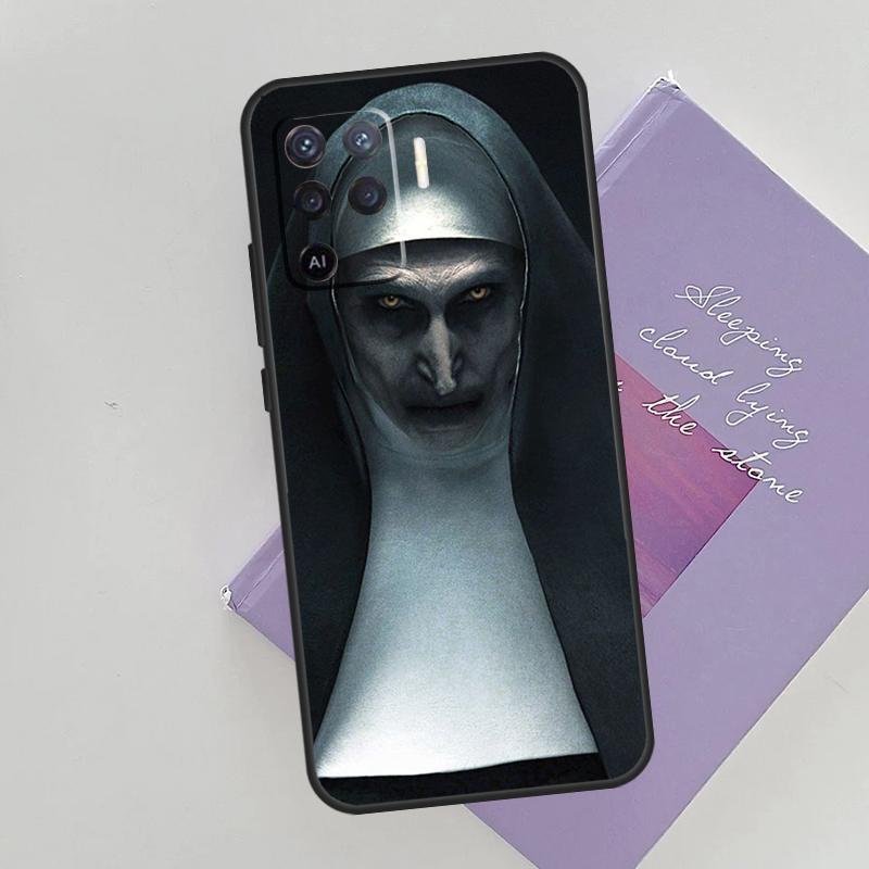 Чехол для телефона Хоррор Валак из фильма «Проклятие» для Oppo A54 A74 A94 A15 A16 A17 A52 A72 A76 A96 A57 A58 A78 A98 A53S