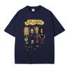 Rock Band Alice in Chains Cartoon Style T Shirts Men Women Oversized Gothic Streetwear Male Vintage Casual Short Sleeve Tshirt