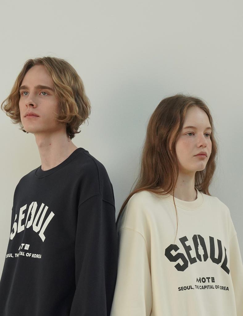 ATTENTIONPLUS Унисекс Оверсайз Худи в стиле K-Culture (Сеул)