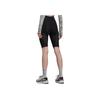 adidas Спортивные шорты с принтом алфавита женские, черные HD9107