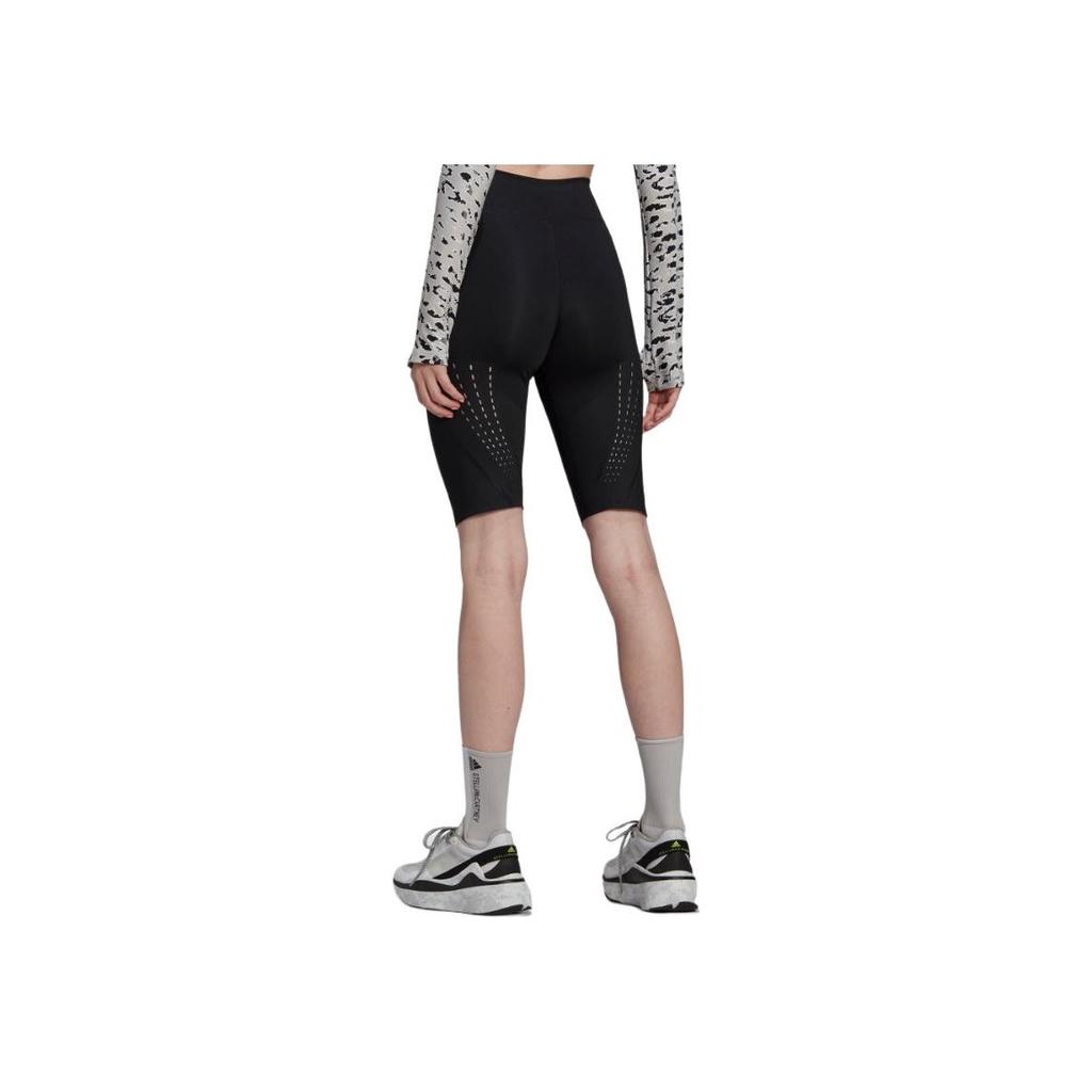 adidas Спортивные шорты с принтом алфавита женские, черные HD9107