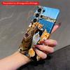 2DFlat Samsung phone case Cats on Sailboat Selfie Phone Case Applicable to Galaxy S22 S23 S24 S25ULTRA S26 A12 A13 A14 A15 A16