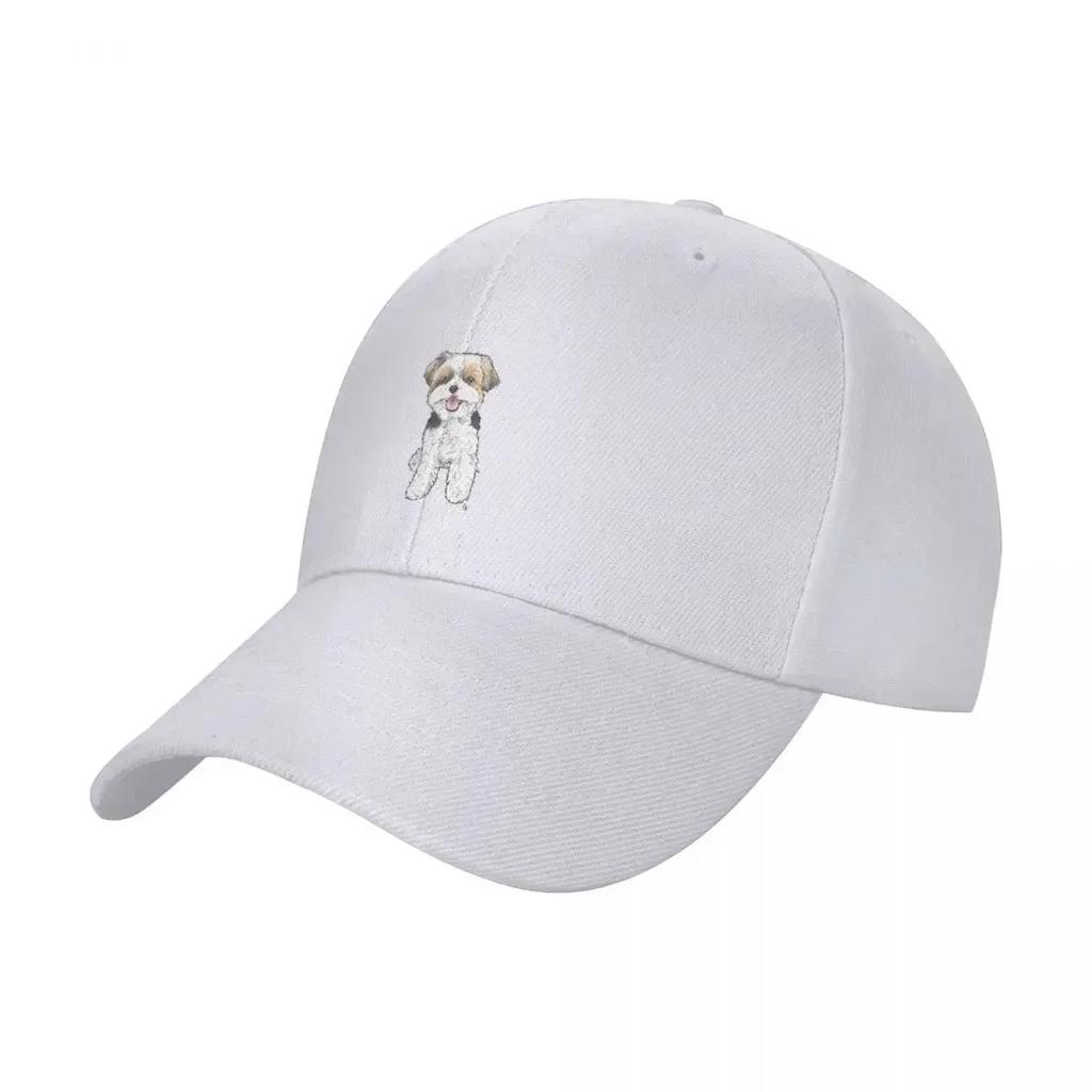 Cute Biewer Terrier Baseball Cap Designer Hat summer hat Ball Cap Baseball Unisex Women's