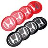 4pcs 56/60MM Car Wheel Center Hub Caps sticker Tire Rim Cover stickers Auto Accessories For Honda CITY CIVIC Mugen DOHC Vezel Si ahp256
