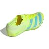 Adidas Adizero Prime Sprint Spikes Solar Yellow Clear Aqua Мужские кроссовки Core-Black FW2248