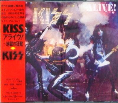 CD KISS Alive PHCR4001 MERCURY 1993 Япония Рок Б/у