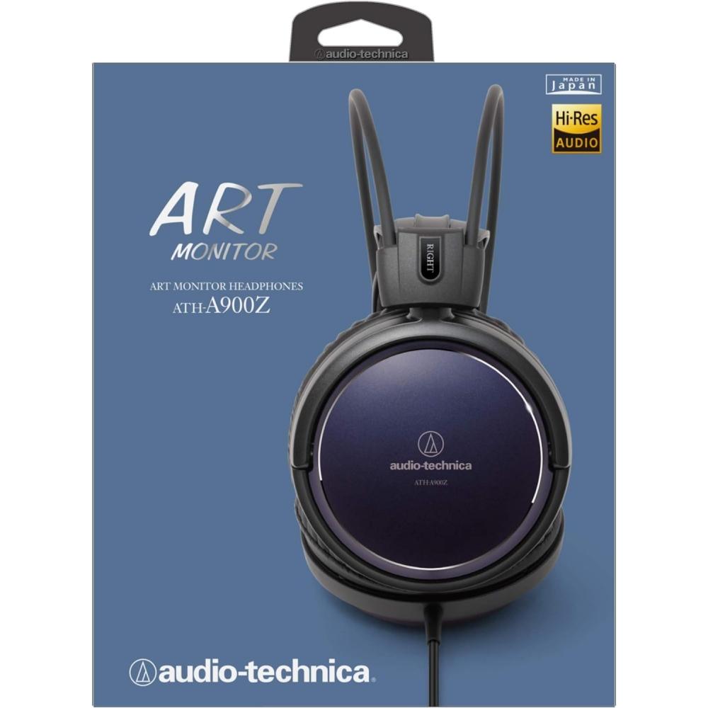 Audio Technica Audio Technica Ath A900z Наушники Проводные Герметичный Алюминиевый Корпус Совместимый Источник Звука Hi Res Кабель 3 м Один