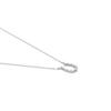 Vendome Necklace PT900 Platinum Diamond Horseshoe GPAN007840DI [Official] [VIH Aoyama] 0.06ct