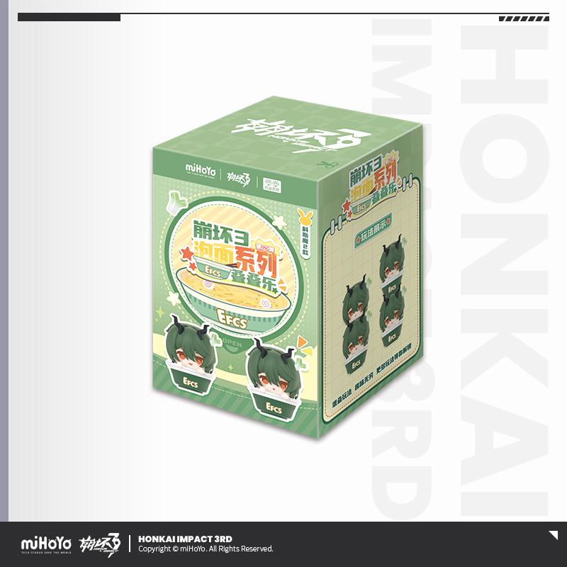 Оригинальная серия лапши быстрого приготовления Honkai Star Rail от MiHoYo, штабелируемые, слепые пакеты, модные коллекционные предметы, аниме-подарки, игрушка