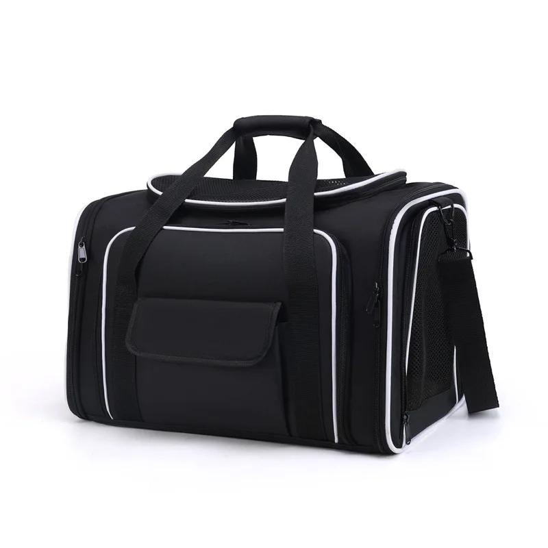 Cat Pet Bag Out Portable Shoulder Bag Expandable Foldable Large Space Breathable Pet Supplies Cat Carrier
