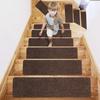 Yousheng 5 Pcs Washable Stair Treads Non Slip Stair Runner with Rubber Backing Residue Free Stair Carpet for Wooden Steps Kids And Pets Safety