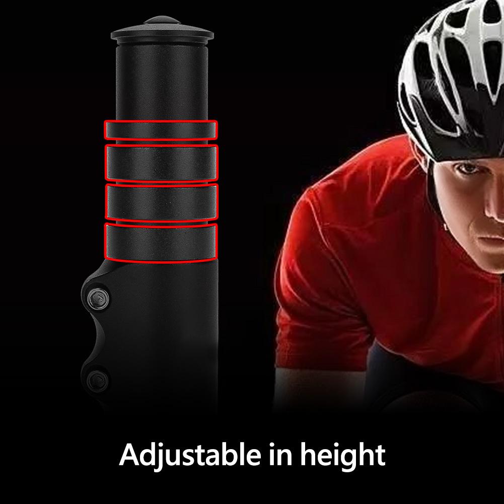 Алюминиевый сплав велосипедный руль удлинитель подъема руля адаптер велосипедный аксессуар