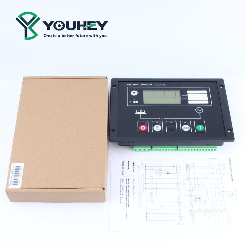 DSE710 Controller: LCD Auto Start/Stop Diesel Generator Part by Deep Sea