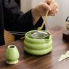 Smooth Matcha Bowl Sand Dot Green Tea Maker Cup Matcha Whisk Stand  for Tea Set Accessories