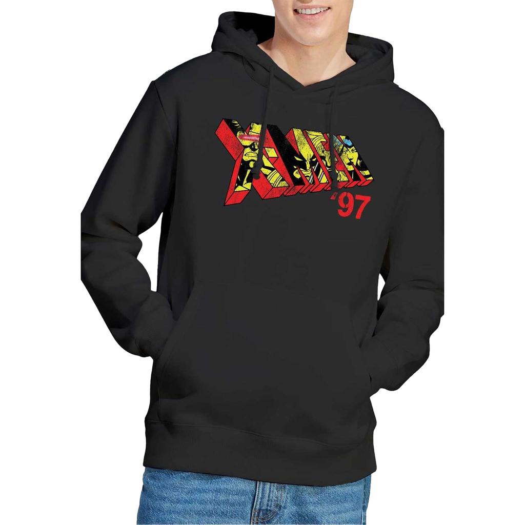 X-Men 97 Unisex Adult Comic Logo Hoodie