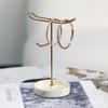 Light Luxury Metal Ornaments Earrings Necklace Jewelry Display Stand Model Room Hotel Bedroom Cloakroom Table Decorations