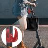 1Pc Electric Scooter Front Hanger Electric Scooter Accessories Scooter Bag Helmet Dual Claw Hook Bags Grip Storage Holder Rack