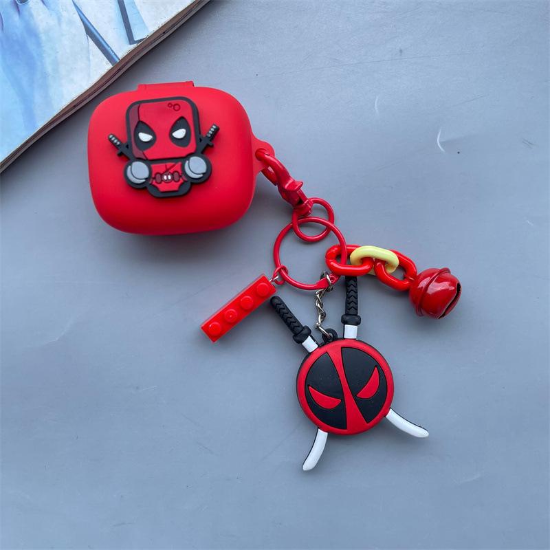 Applicable to JBL live Pro + Bluetooth headset case free1 tide brand FLEX cartoon silicone w100 soft case